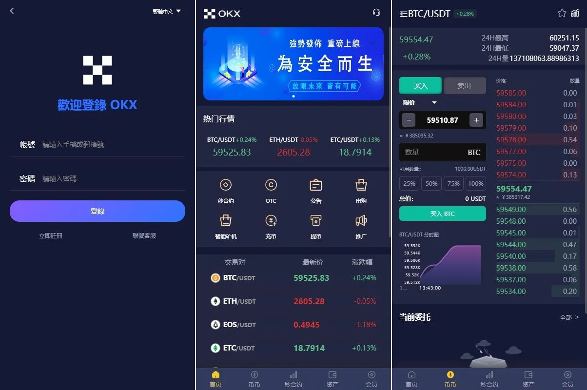 【海外DAPP多语言OKX交易所】多语言仿OKX交易所/DAPP秒合约交易所/质押申购