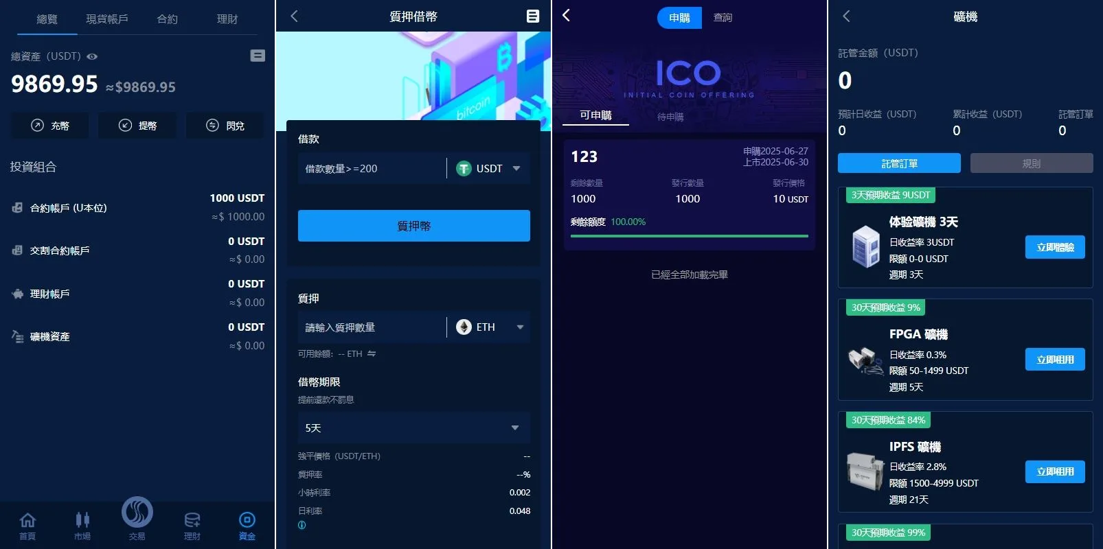 【海外多语言JAVA交易所】海外交易所系统源码/永续合约交割合约/K线控制/质押理财 - 图4